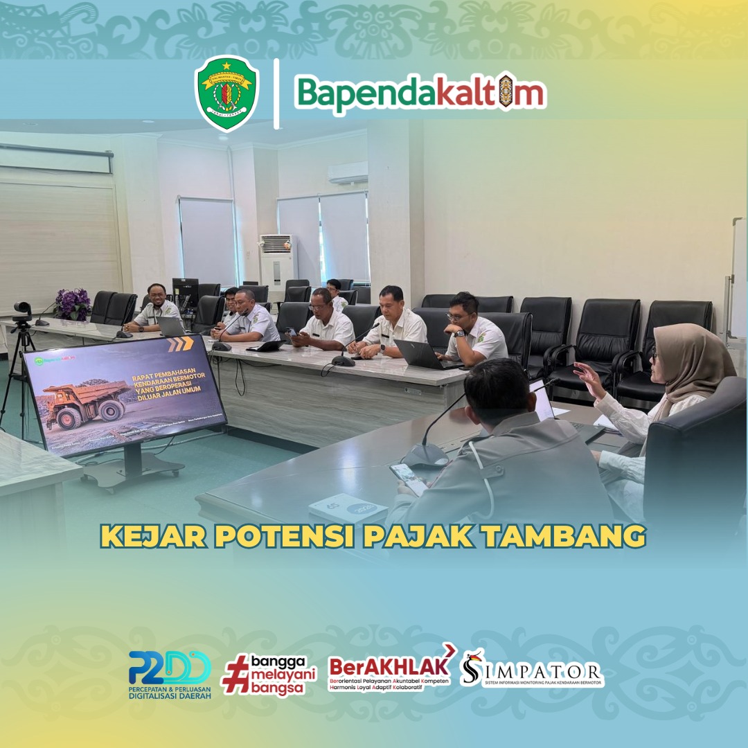 Bapenda Kaltim Bahas Kendaraan Operasional di Area Tambang yang Belum Teregistrasi